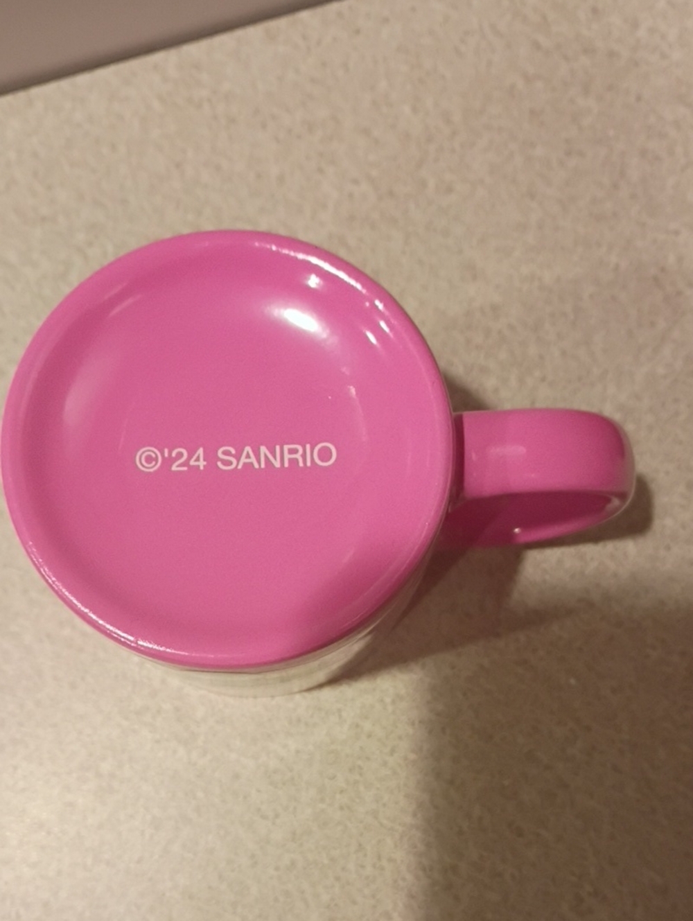 Hello Kitty themed ceramic mug and electric warmer set features a bright Pink - Picture 5 of 6